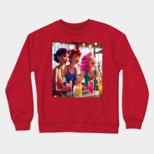 Galentines party Crewneck Sweatshirt